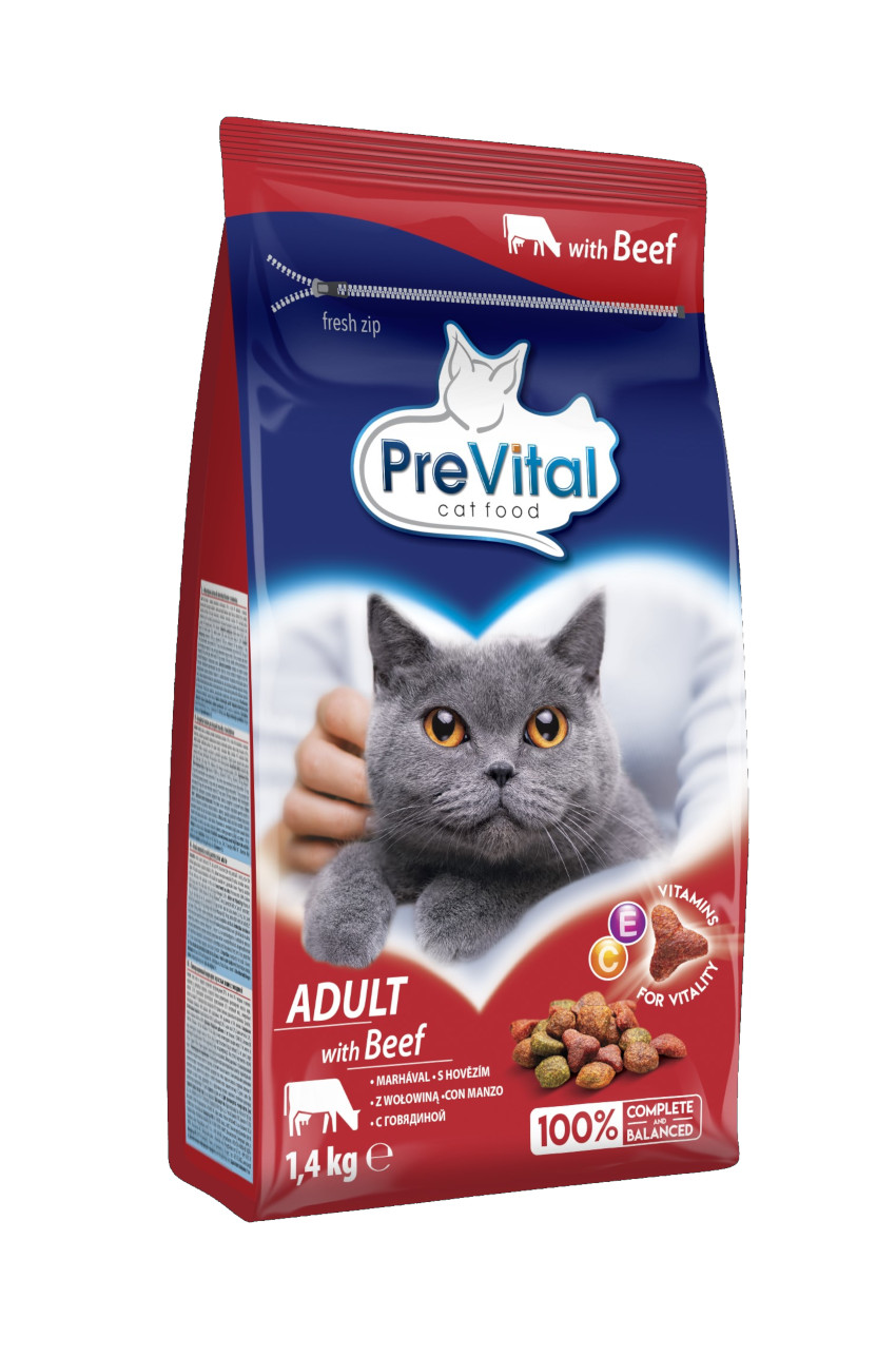 PreVital Alimento secco per gatti adulti 1,4Kg